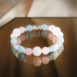 KAWA Gemstone Bracelet Aquamarine + Rose Quartz JULISA (2)
